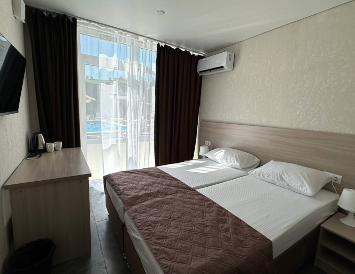 2-x местный стандарт Корпус №2 малый Панорамный - Отель «Ателика Тешебс» Архипо-Осиповка